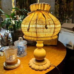 Unique Handmade Lamp & Shade from Colorado